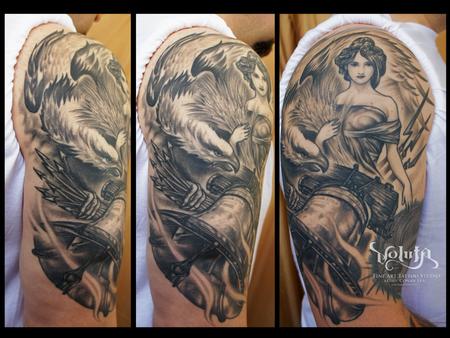 Tattoos - Inkwell Tattoo's Lady Liberty - 64493